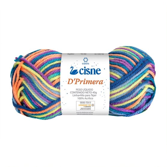 Novelo De La Cisne D Primera Multicolor 40g Cod00142