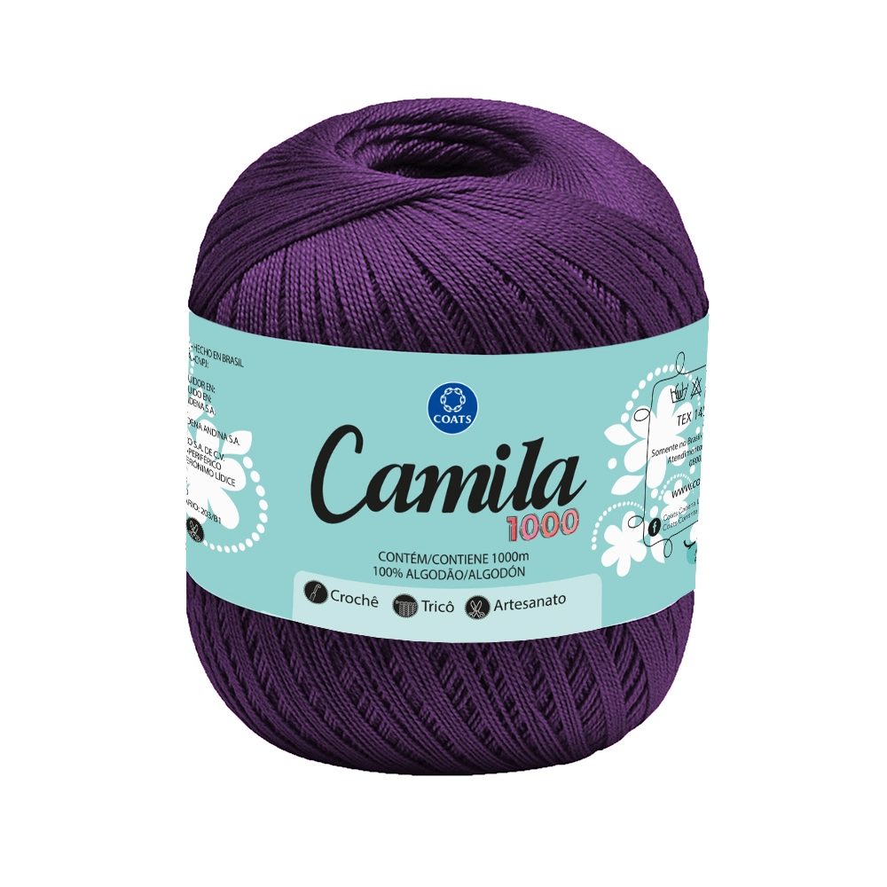 Croche Camila 4430 100 Pt006 1000m Cod0104