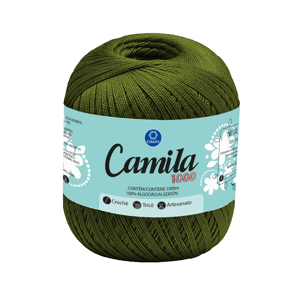 Croche Camila 4430 100 Pt006 1000m Cod0269