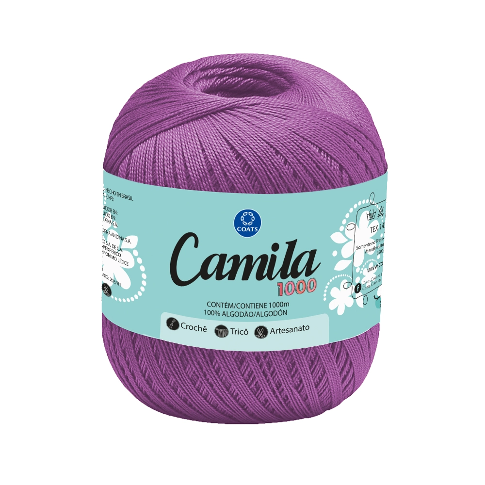 Croche Camila 4430 100 Pt006 1000m Cod0097