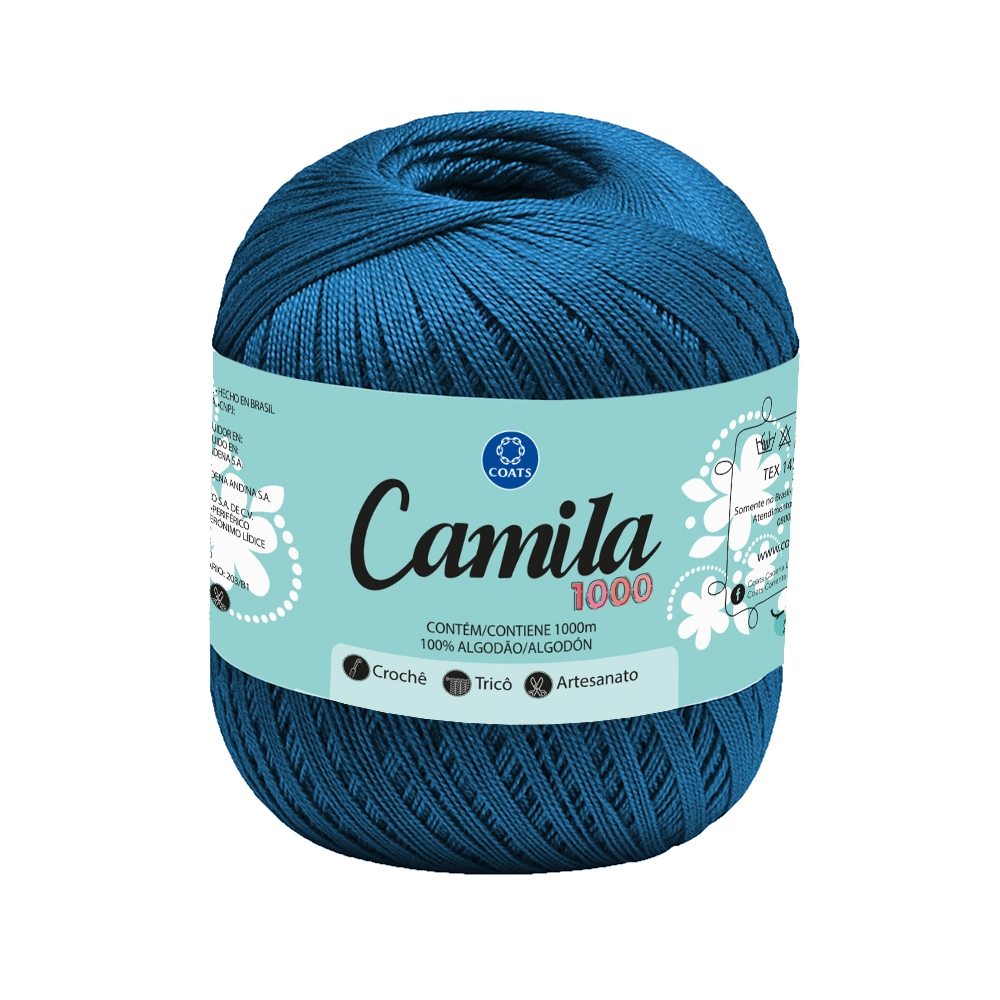 Croche Camila 4430 100 Pt006 1000m Cod0139