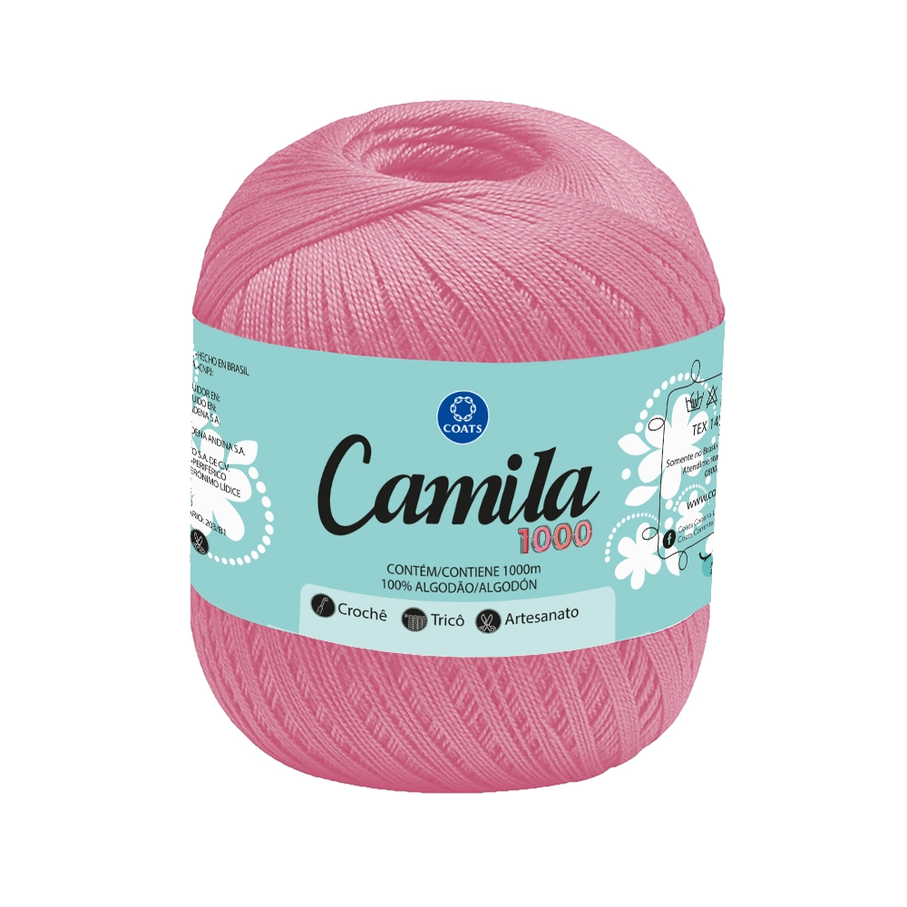 Croche Camila 4430 100 Pt006 1000m Cod0052