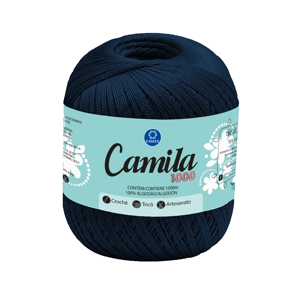 Croche Camila 4430 100 Pt006 1000m Cod0150