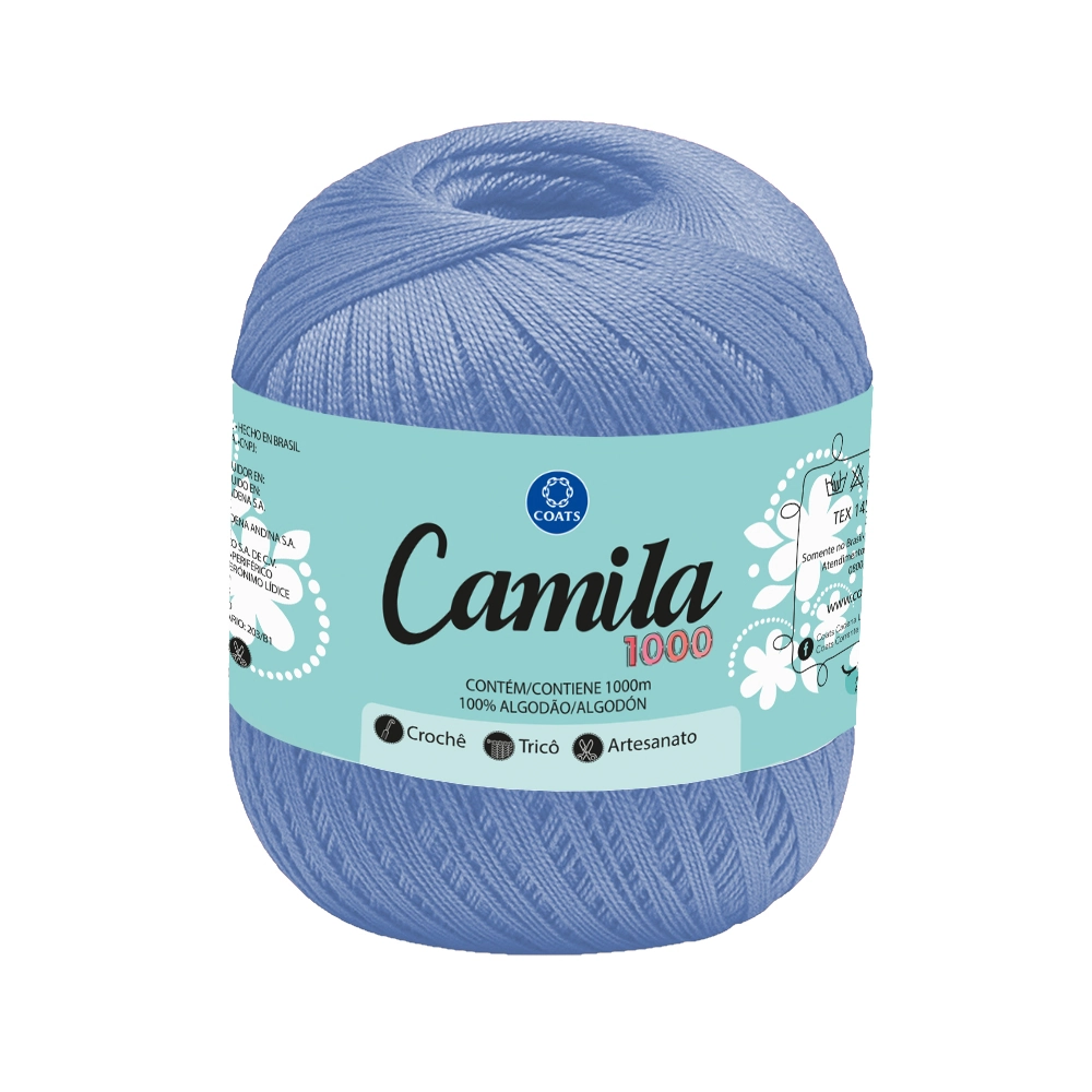 Croche Camila 4430 100 Pt006 1000m Cod0121