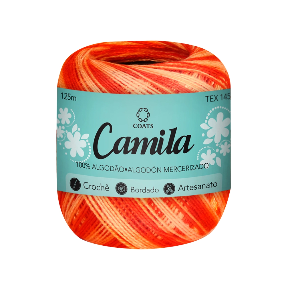 Linha Camila Croc Borde Artesa 125m Lj Cl Esc