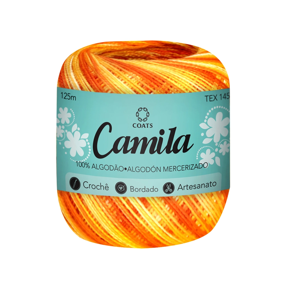 Linha Camila Croc Borde Artesa 125m Lj Ama