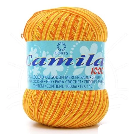 Linha Algodão Mercer Camila Lrj/amarelo