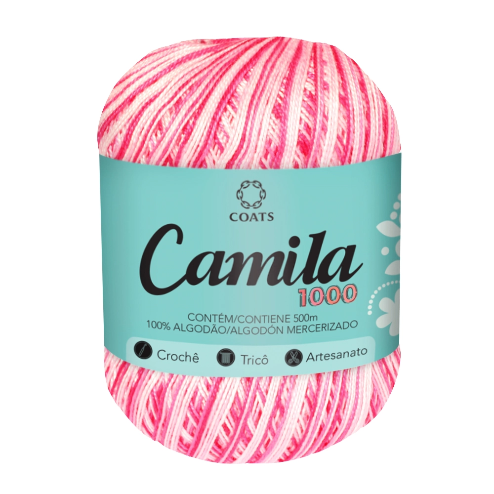 Linha Algodão Mercer Camila Rosa Cl/esc