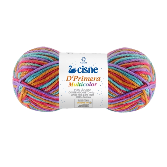 Novelo De La Cisne D Primera Multicolor 40g Cod00701