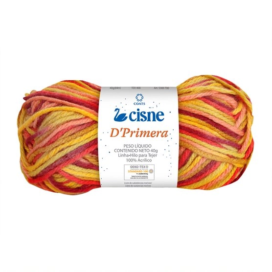 Novelo De La Cisne D Primera Multicolor 40g Cod00906
