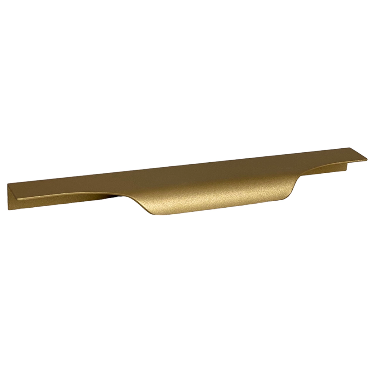 Kit 40 Puxadores Para Móveis Wave Cava Alumínio Ouro 180mm Aluminium Decor