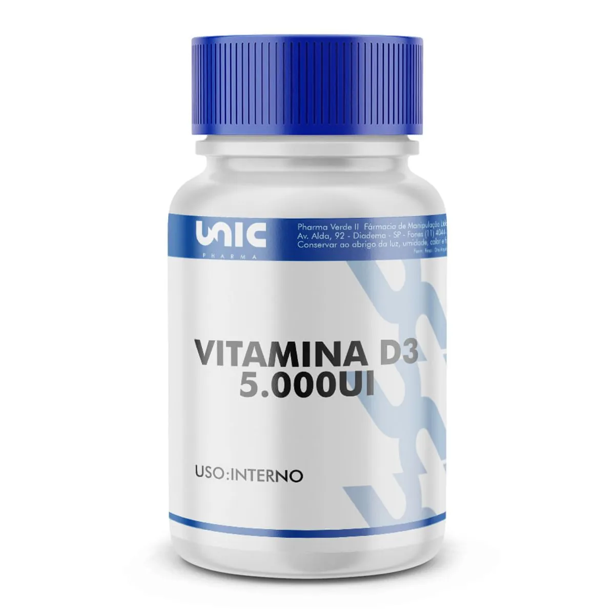 Vitamina D3 5000Ui - 90 Cápsulas