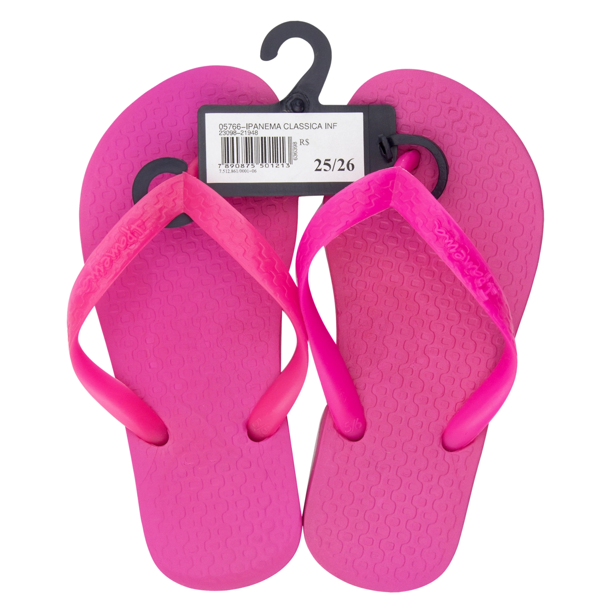 Sandália Infantil Rosa Clássica Ipanema N 25/26
