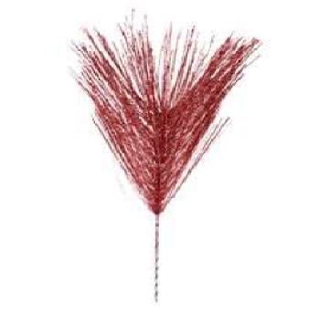 Complemento Grass Natal C Glitter 33cm Vermelho 66262003 Dea