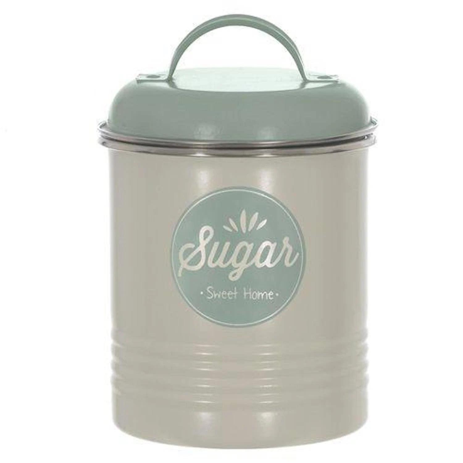 Pote Herm Aco 920ml Sugar Tampa Verde Branca 73093001 Dea