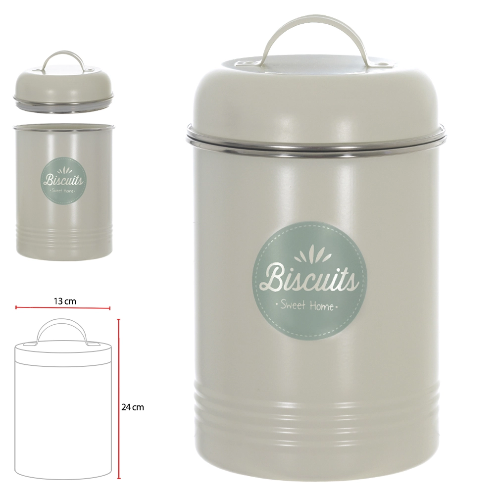 Pote Mantimento Metal Biscuits 23.4x13.8cm 73097001 Dea