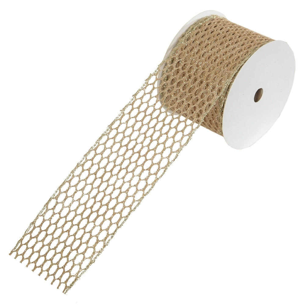 Fita Aramada Tela C/ Glitter C/costura C