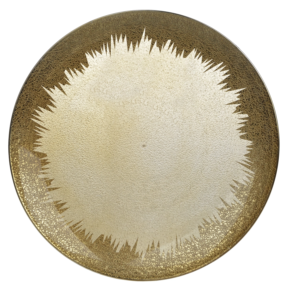 Sousplat Natal Plt Ambar Dourado 33d 73659001 Dea