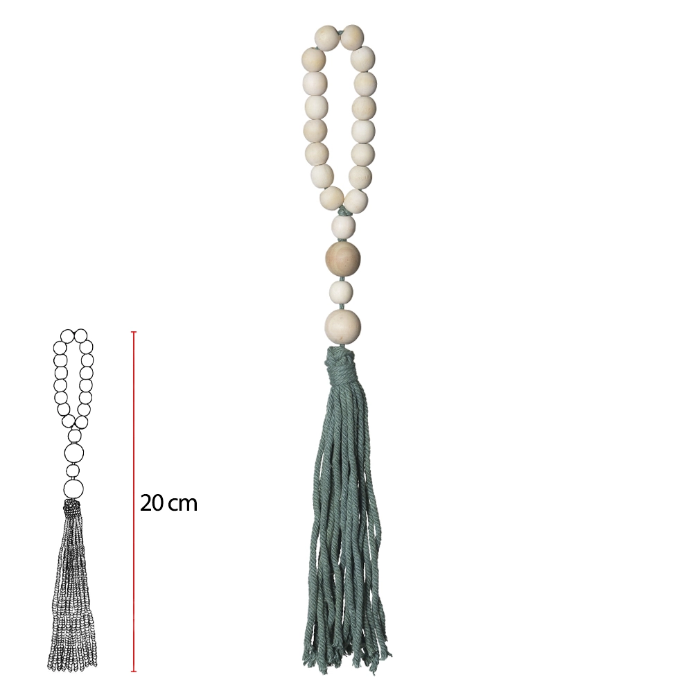 Colar Micanga Maira Bege Ver 20cm 73954001 Dea
