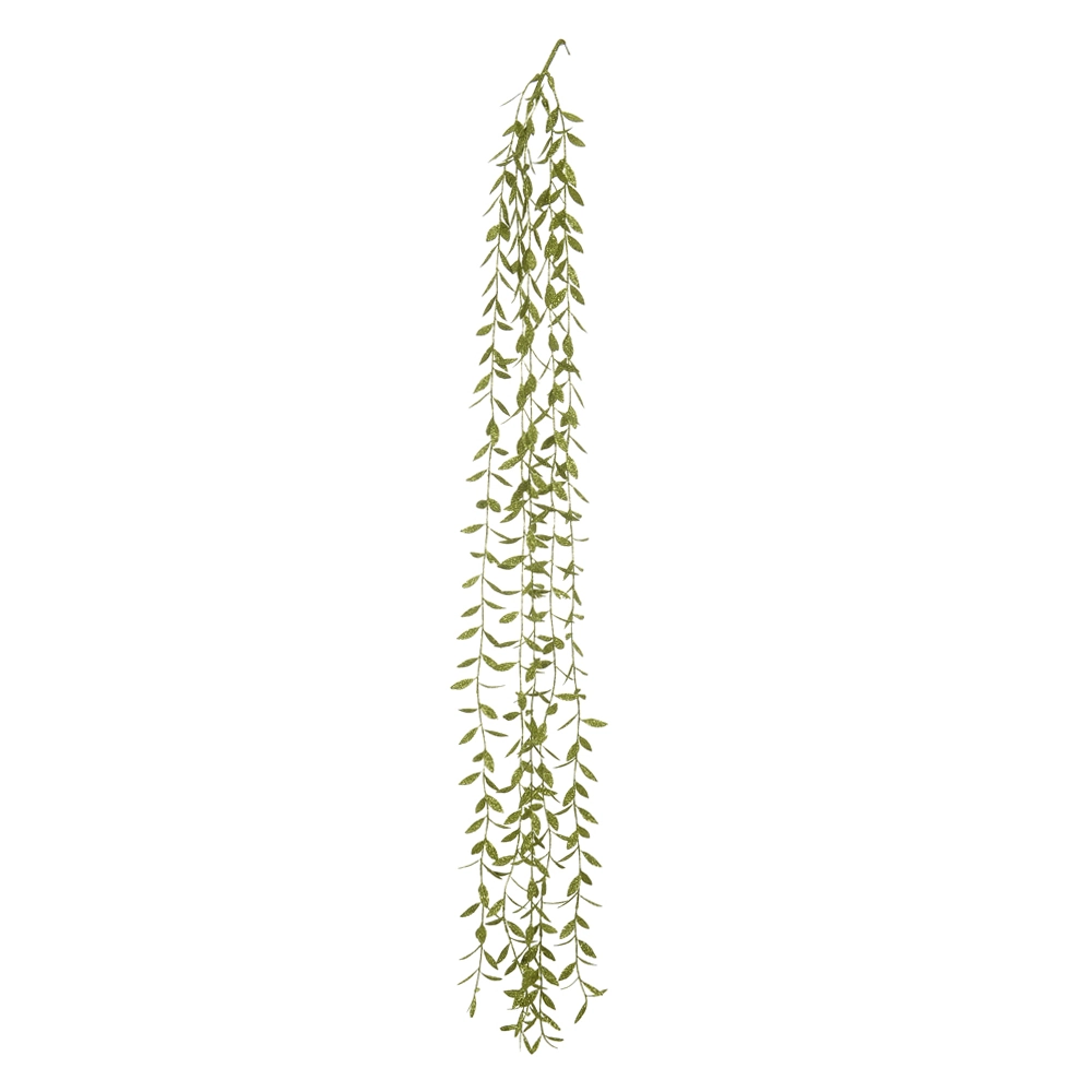 Folha Grass Glitter Verde Claro X5 95cm 74774005 Dea