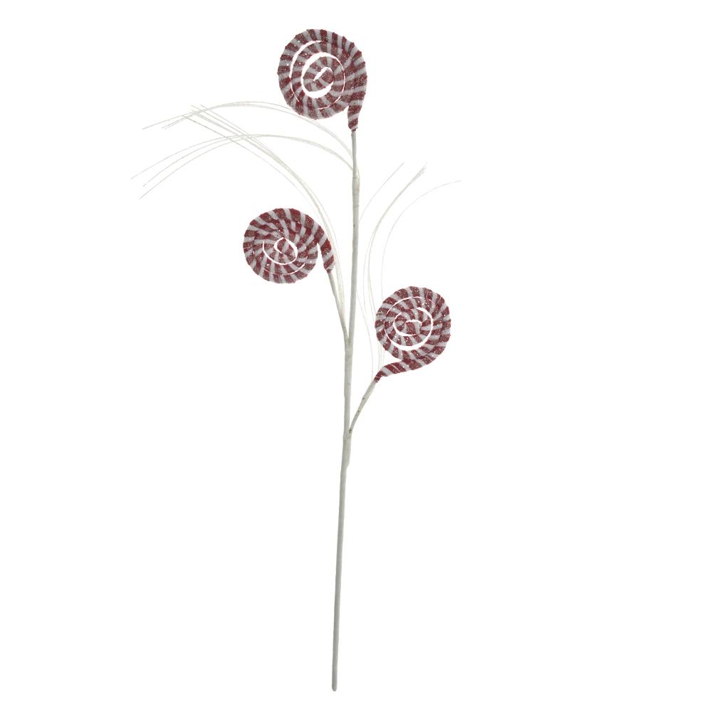 Complementocandy Cane Vermelho Branco 68cm 74822001 Dea