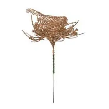 H.pick Passaro Dourado 23cm Ref.75089001 Dea