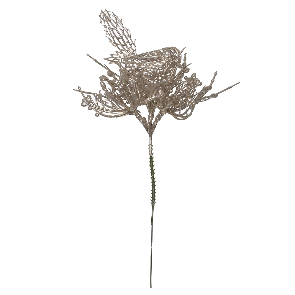 H.pick Passaro Champanhe 23cm 75089002 Dea