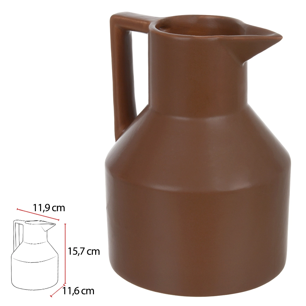 Vaso Ceramica 15.7x11.6x11.9cm 75257003 Dea
