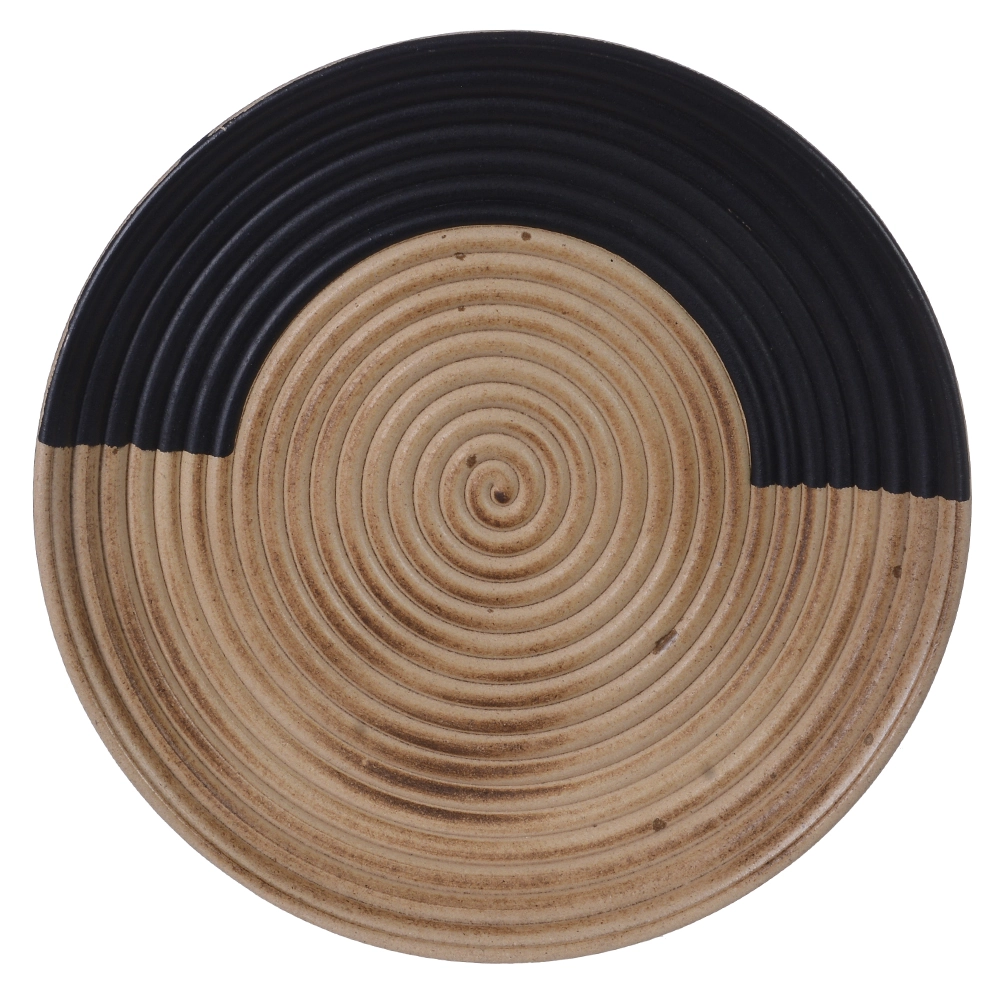 Escultura Parede Mdf Preto Bege 4.5cm 75393001 Dea