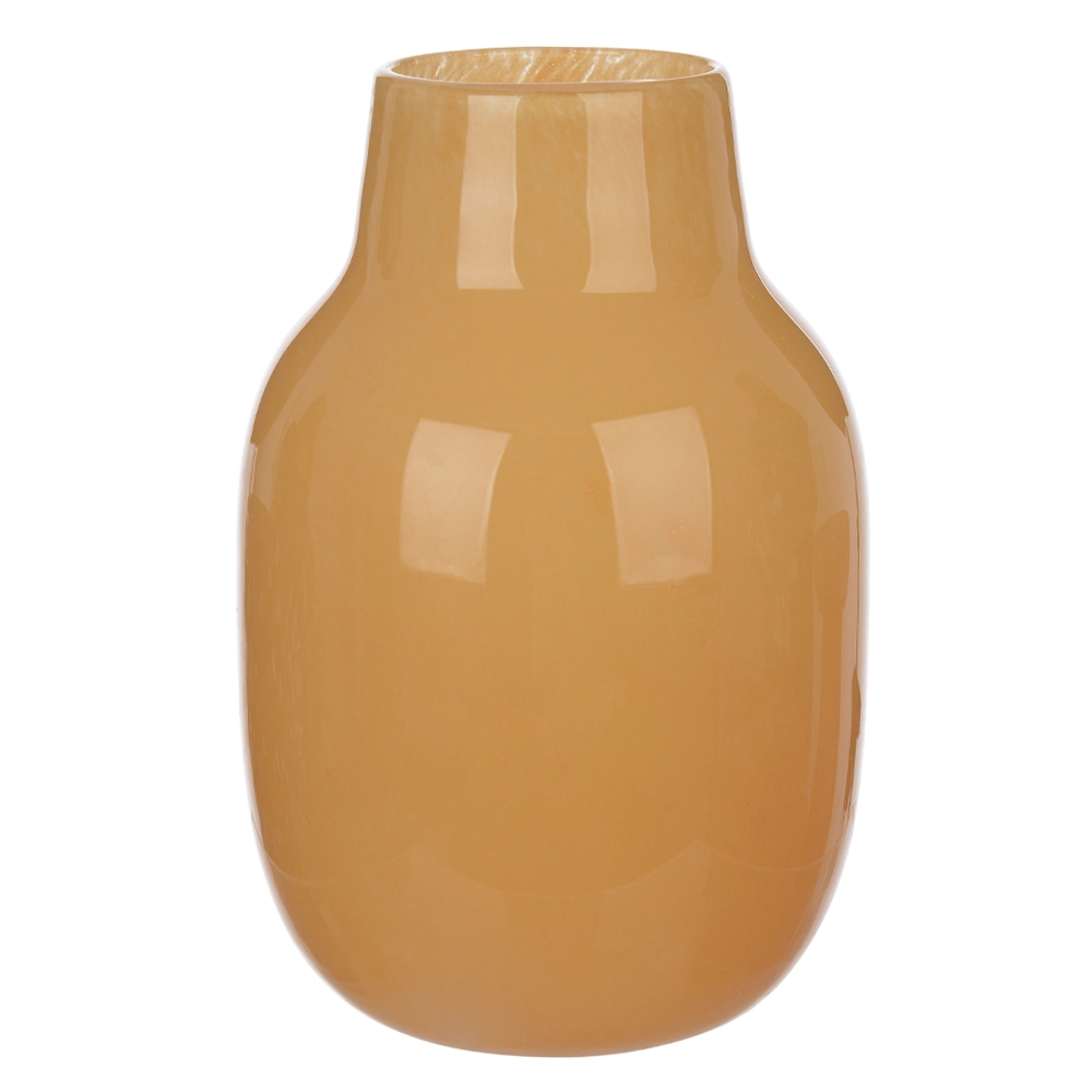 Vaso Vidro Laranja 15.5cm 13d 75889001 Dea
