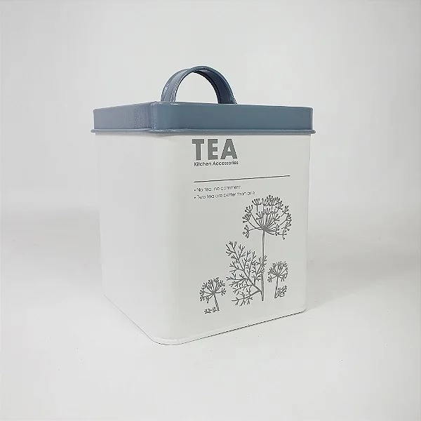 Pote Mant Aco 1690ml Tea Floral Qd Tampa Branca 75946001 Dea