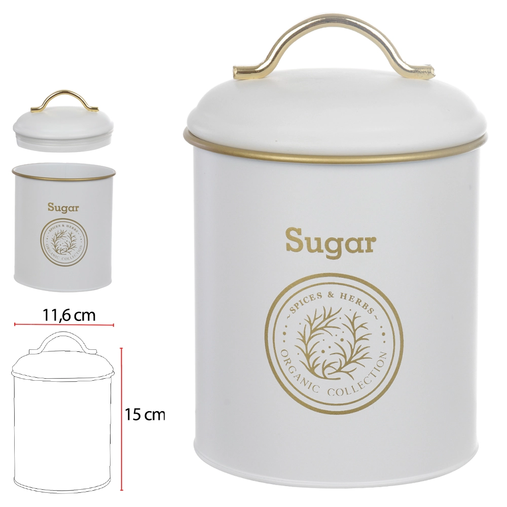 Pote Herm Aco 1090ml 15cm Sugar Organic Rd Tpa Bca Gold 75951001 Dea