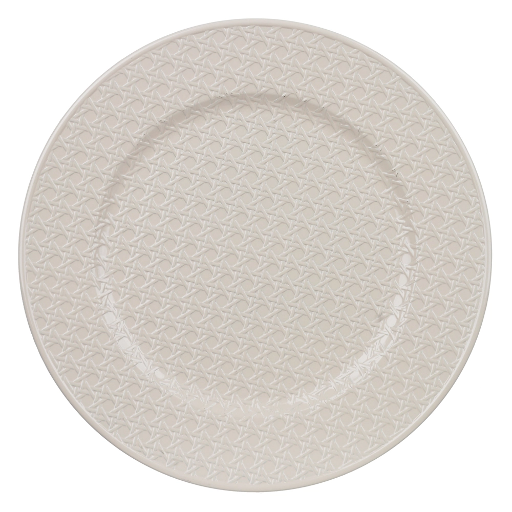 Sousplat Plastico Bege 33cm 76442004 Dea