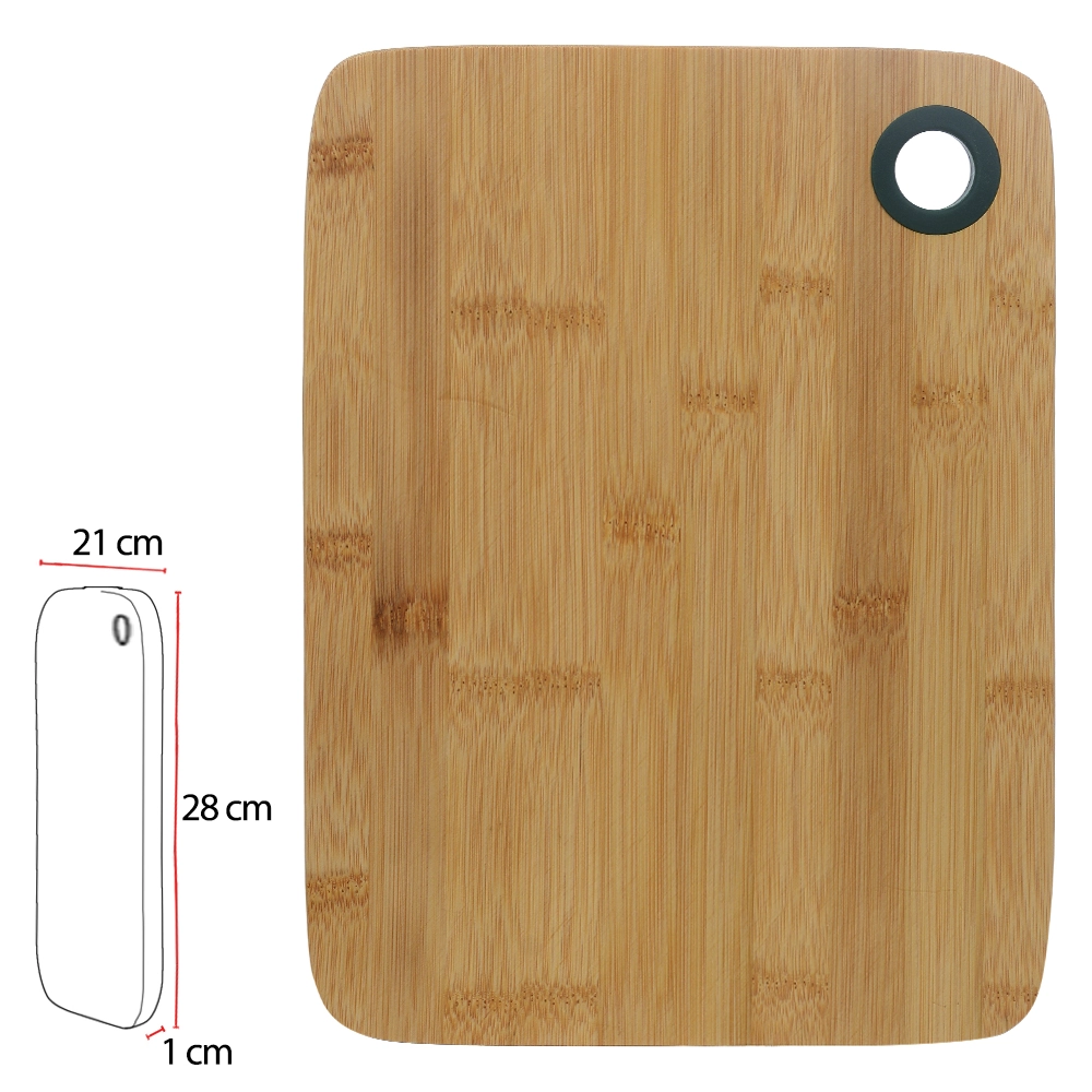 Tabua Corte Bambu Silicone Verde 28x21x1cm 76600002 Dea