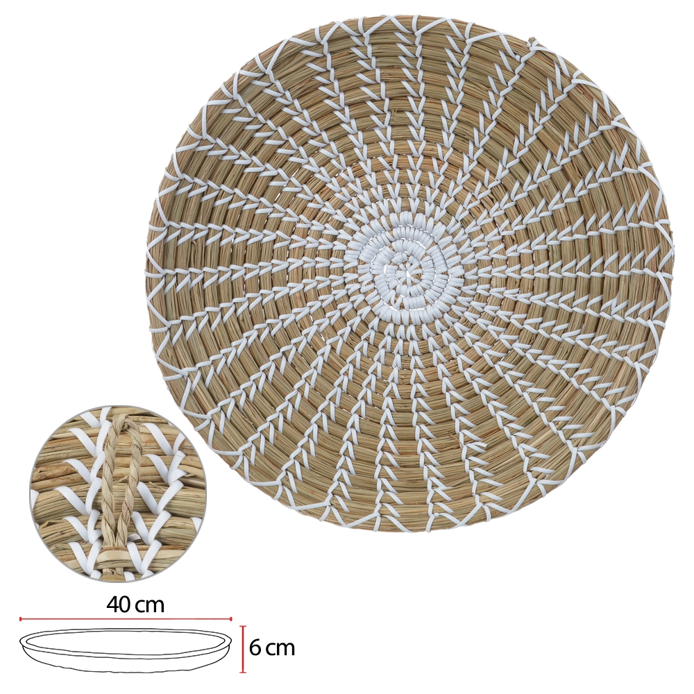Cesta Seagrass Bege 6cm 77412001 Dea