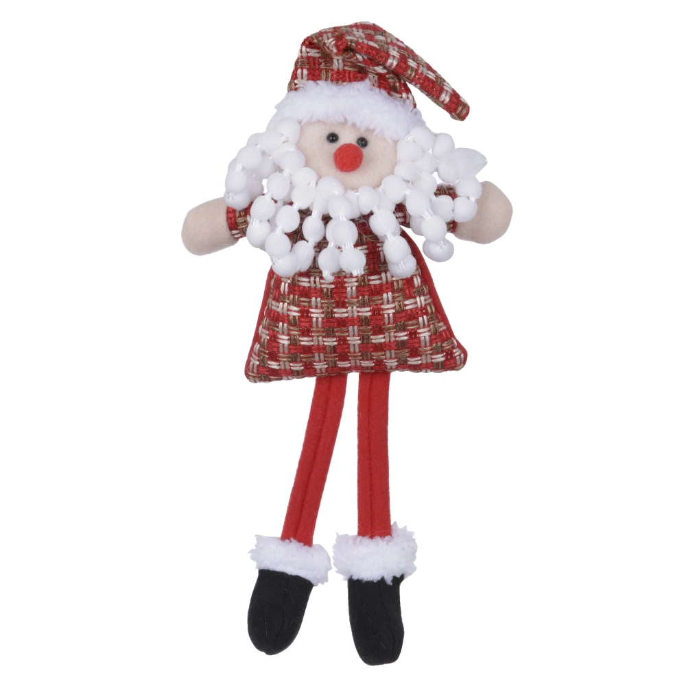 Enfeite Papai Noel Pendurar Vermelho 24cm 77735001 Dea