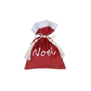 Embalagem Presente Natal Noel Vermelho 20x15cm Dea