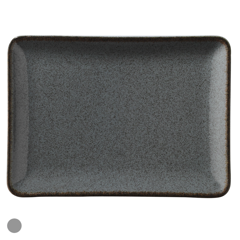 Travessa Porcelana 30x22cm Color X Rt Azul 78135001 Dea