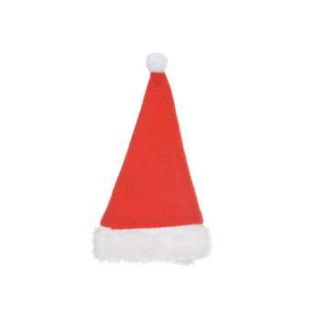 Natal Porta Talher Gorro Noel Vermelho Branco 16x10cm Florarte Vol. 1