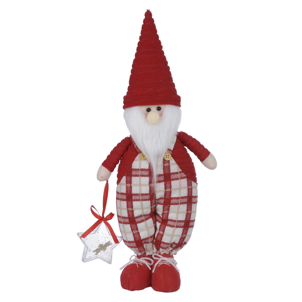 Boneco Natal Papai Noel Pe Vermelho 45cm 78469001 Dea