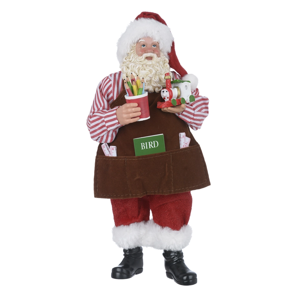 Papai Noel Brinquedos Resina Colorido 27.55cm 78494001 Dea