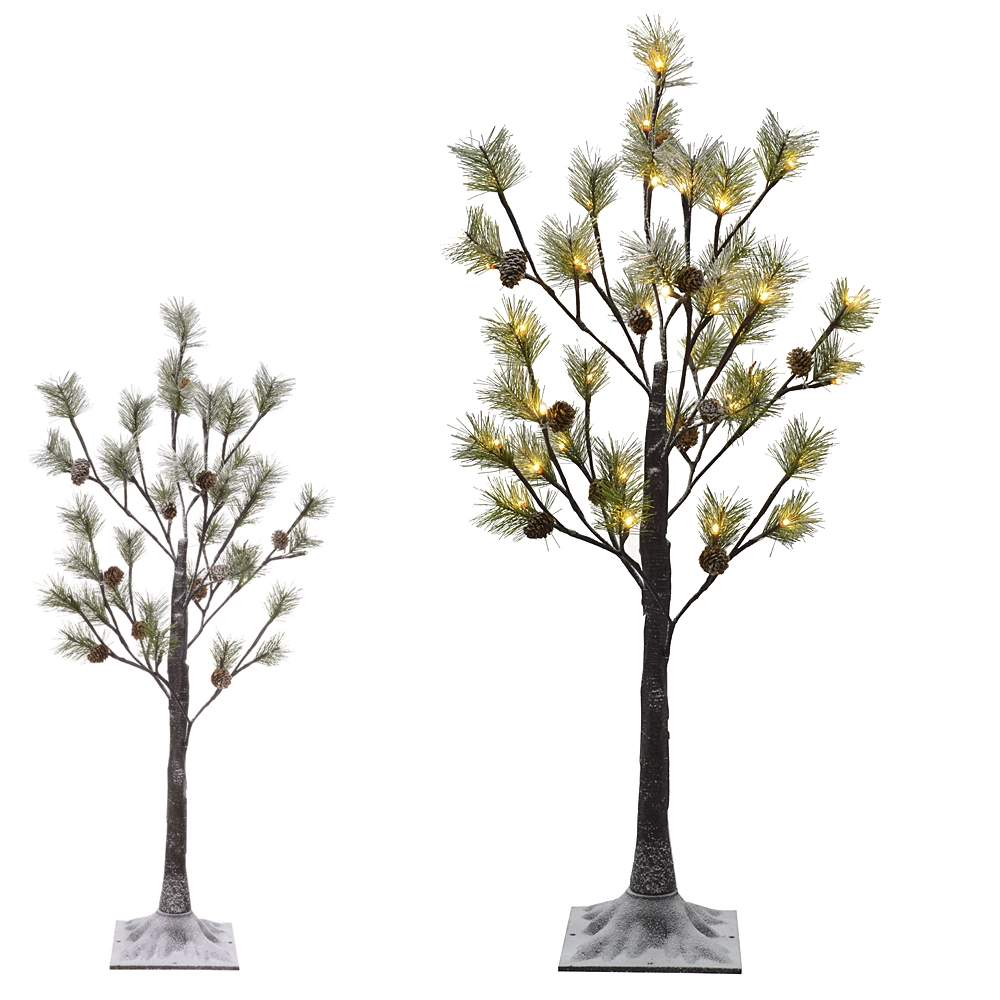 Arvore Natal 36 Led Bivolt Marrom 90cm 78672001 Dea