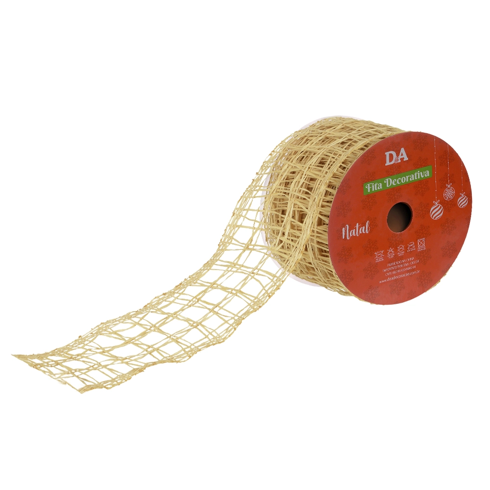 Tela Rustica Bege 6.3cmx9.14m 78683001 Dea