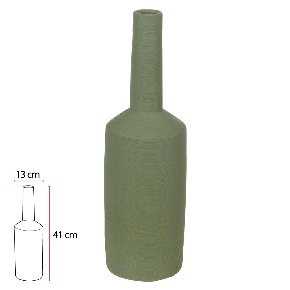 Vaso Ceramica Ver 41cm 13d 78709003 Dea