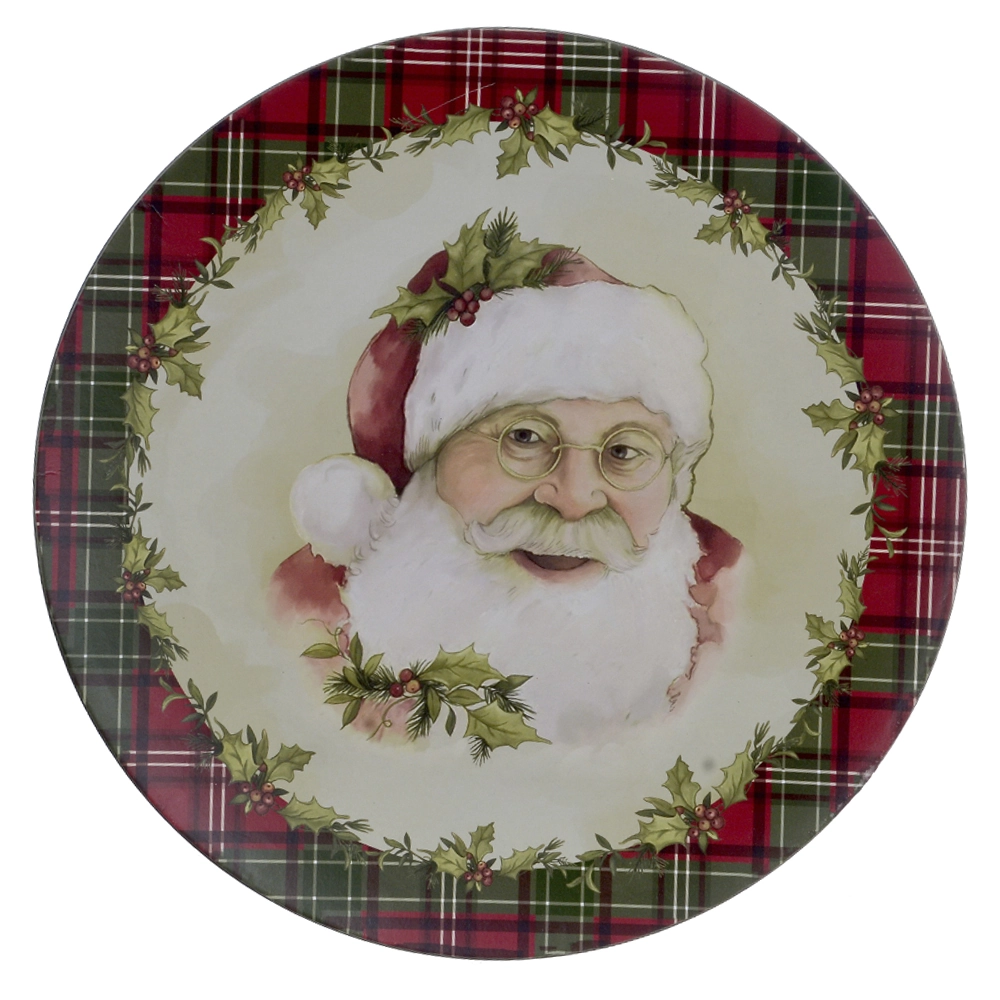 Sousplat Natal Papai Noel Colorido 33d 78730001 Dea