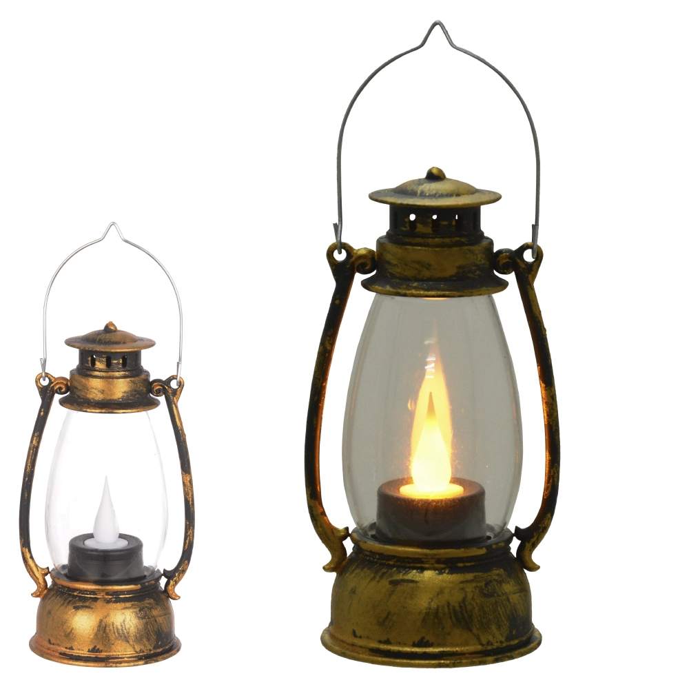 Lanterna Led Ouro Velho 13.5x6.5cm 78757001 Dea