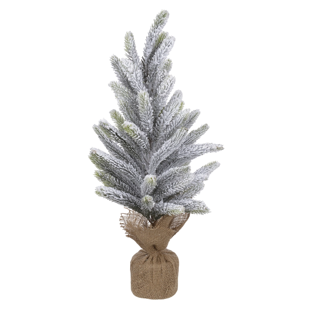 Arvore Pinheiro Flocked Juta Verde 58cm 78862001 Dea