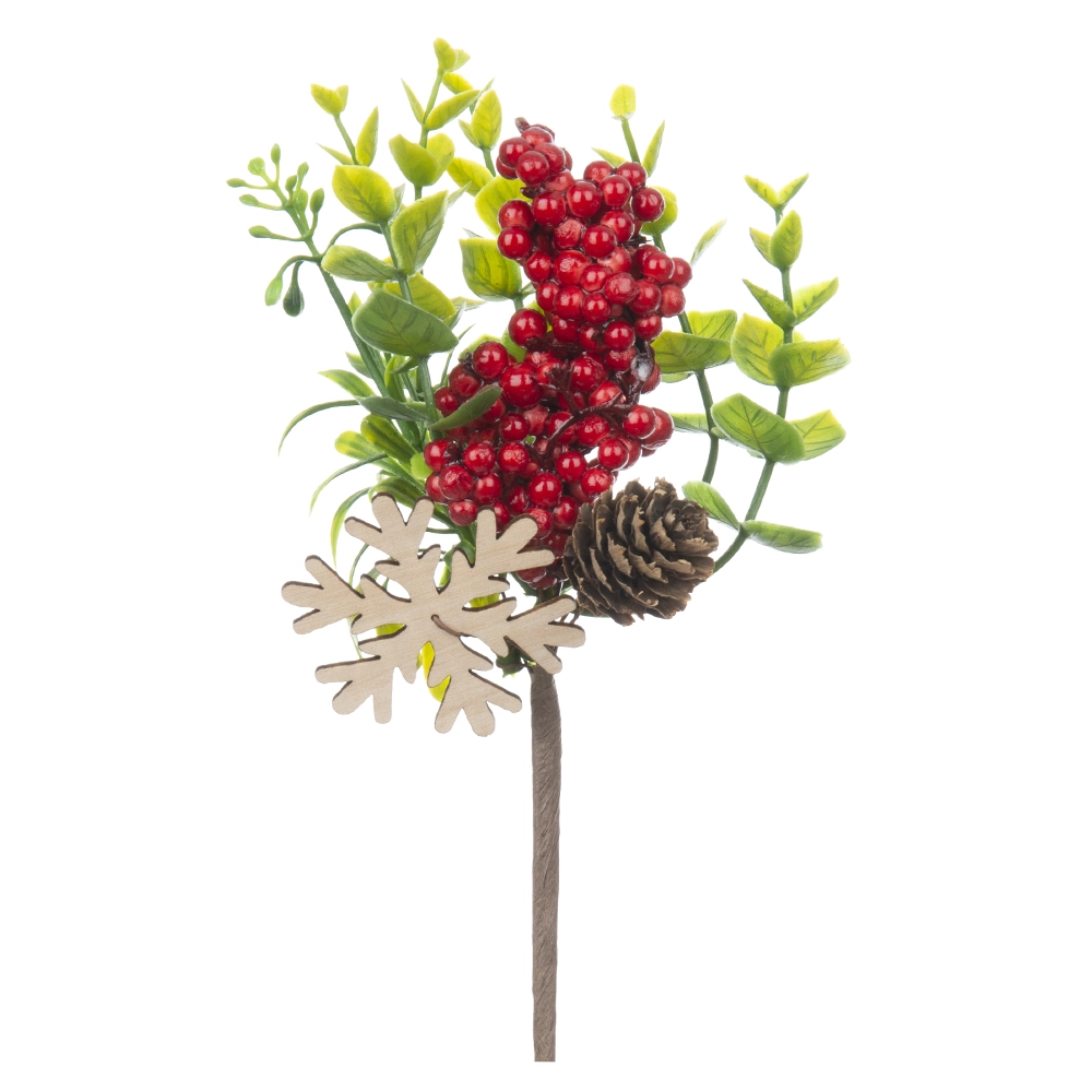 Pick Berry Pinha Vermelho 18cm 79338001 Dea