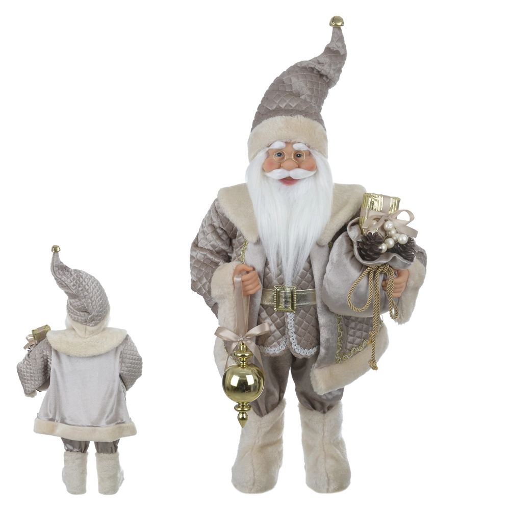 Papai Noel Natal Champanhe 60cm 79408001 Dea