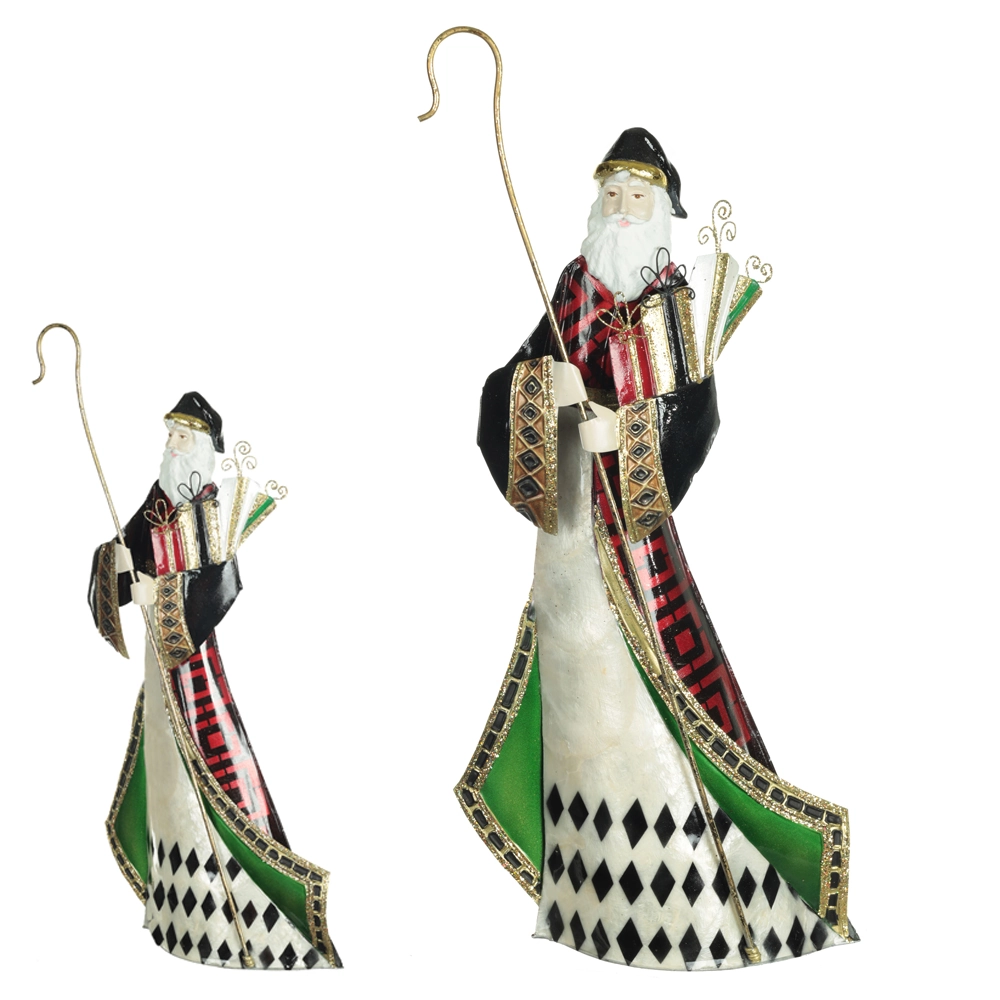 Papai Noel Decorativo Cajado 38x7.5x20.25cm 58005001 Dea